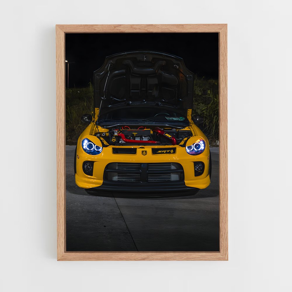 Poster Moteur en Folie – affiche Dodge (vue 4)